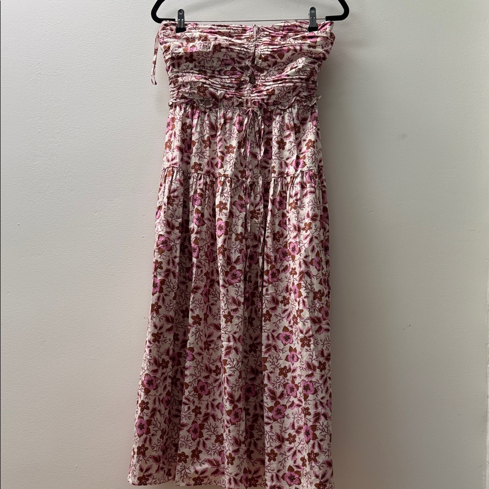 Jason Wu Strapless Pink Floral Dress
